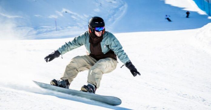 snowboarding